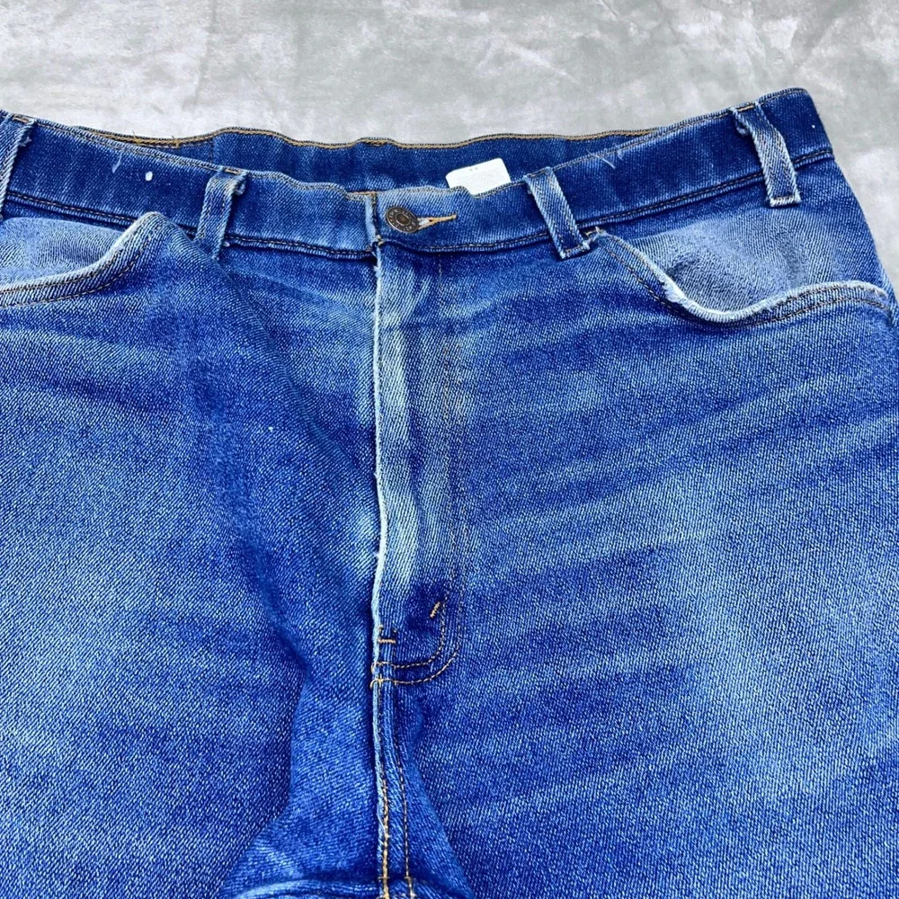 VTG Levi's 852‎ Orange Tab Mens Jeans Sz 38 Fits 35